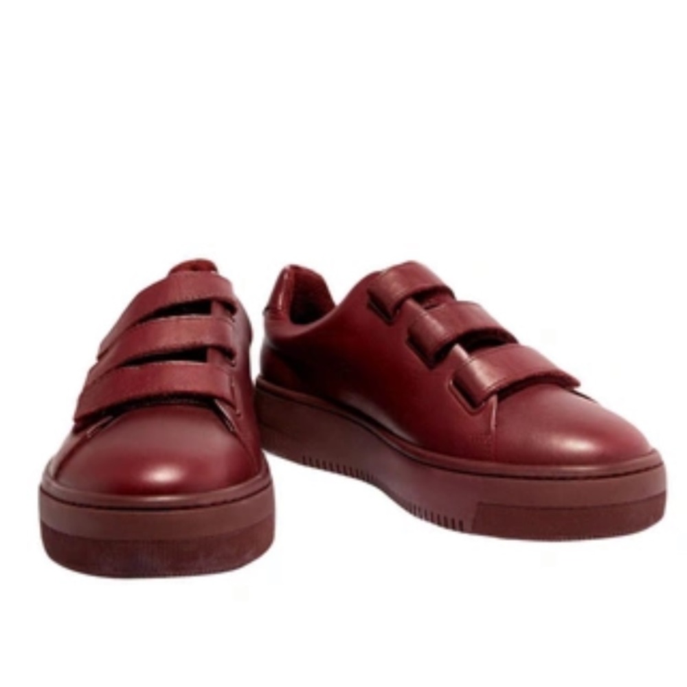 Sandro Accept Leather Trainers
